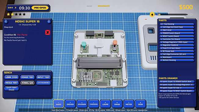 Console Repair Simulator