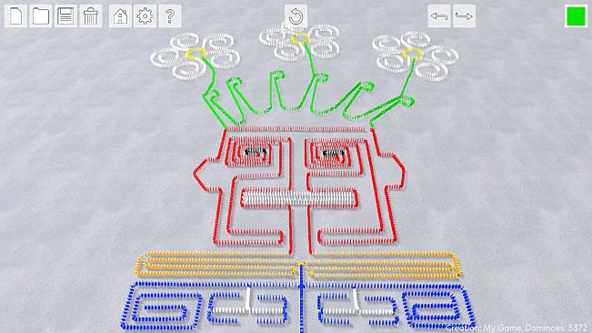 Domino Effect: Build and Topple