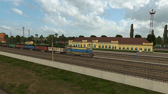 ZDSimulator - Dnipro-Lozova Route