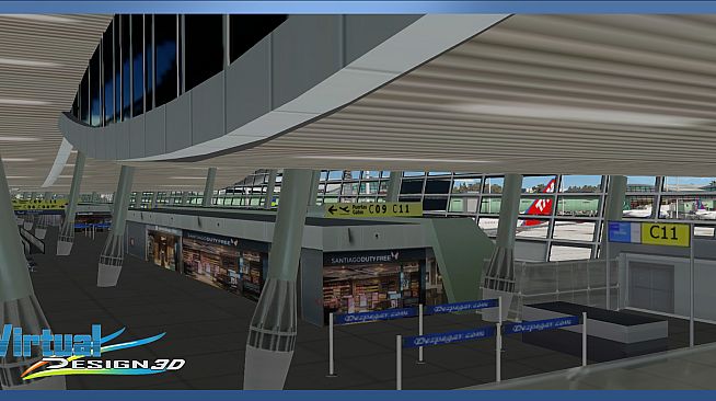 X-Plane 11 - Add-on: Aerosoft - SCEL Intl. Airport & Santiago City 2020