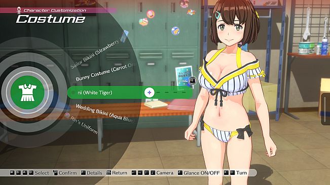 Kandagawa Jet Girls - Japanese Bikini (White Tiger)