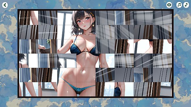 Sexy Girls Posing Puzzle