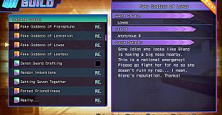 Hyperdimension Neptunia Re;Birth3 Shares Quests