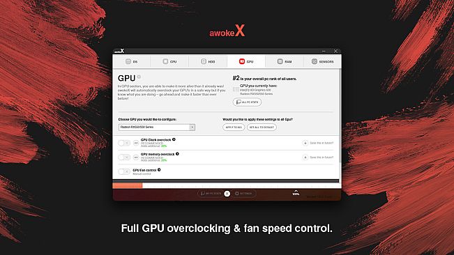 awokeX - PC performance booster