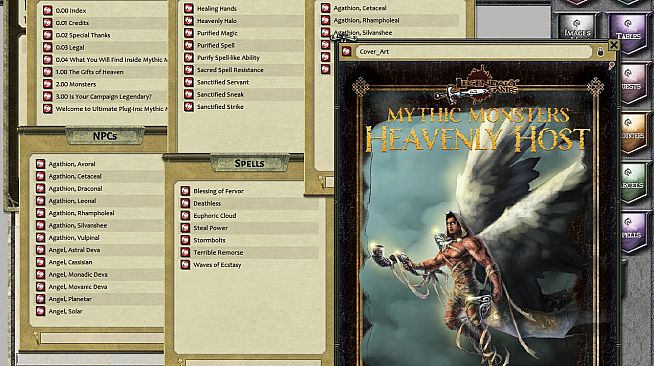 Fantasy Grounds - Mythic Monsters #30: Heavenly Host (PFRPG)