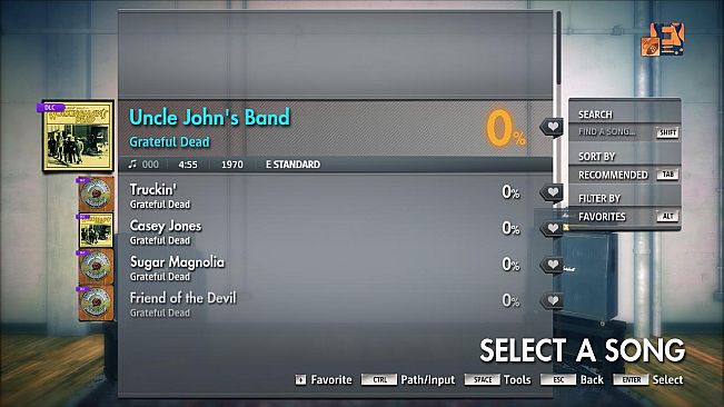Rocksmith 2014 Edition – Remastered – Grateful Dead - “Uncle John’s Band”