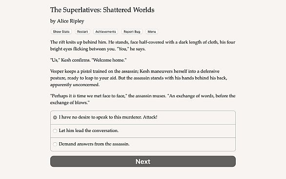 The Superlatives: Shattered Worlds