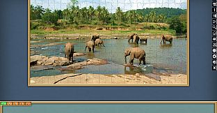 Jigsaw Puzzle Pack - Pixel Puzzles Ultimate: Elephants