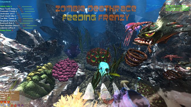 Zombie Deathrace Feeding Frenzy