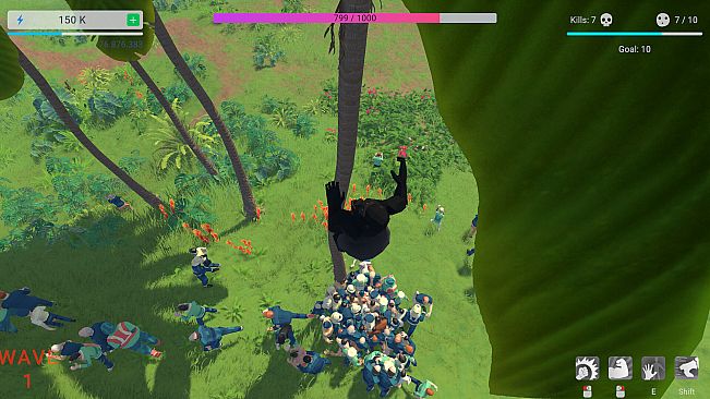 The Showdown: Gorilla vs 100