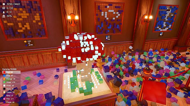 Pixel Chaos: Tidy Up the Museum
