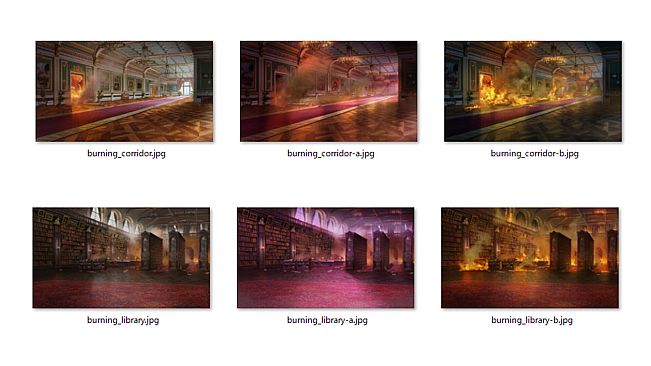 SRPG Studio Burning Background