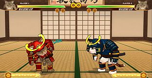 Fight Of Animals - Samurai Costume/Walking Cat
