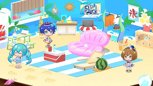 Hatsune Miku Logic Paint S+ Tropical Vacation