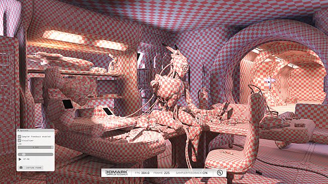 3DMark Sampler Feedback feature test