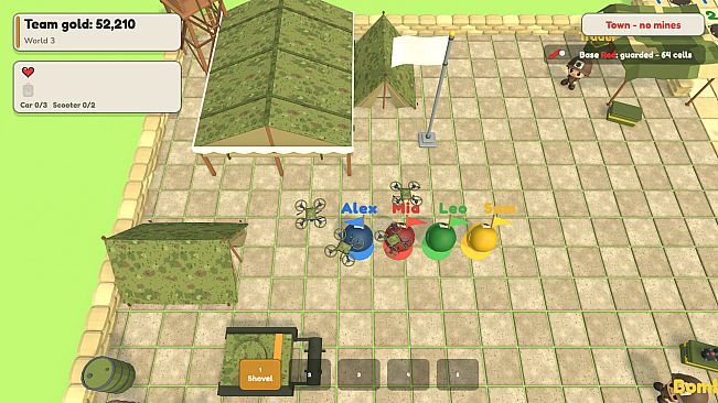Minesweeper: Find All the Bombs in the Minefield