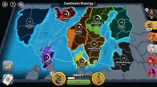 RISK: Global Domination - Countries & Continents 2 Map Pack