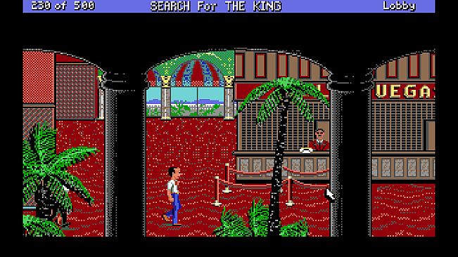 Les Manley in: Search for the King