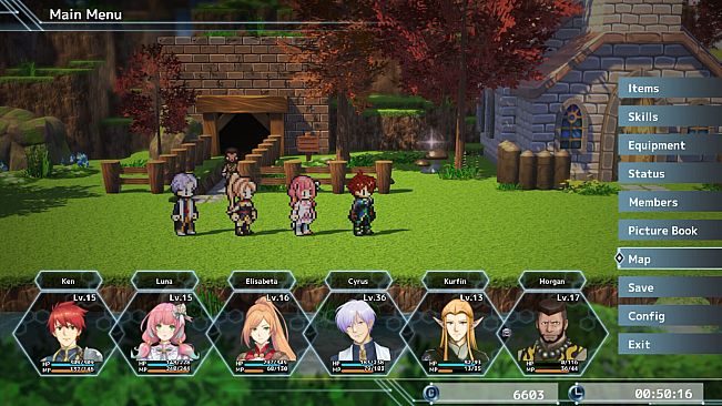 RPG Developer Bakin Layout Data Sci-Fi