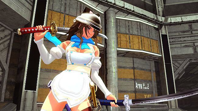 OneeChanbara ORIGIN - Exclusive Aya Costume: Dream Hostess Aya Sham White