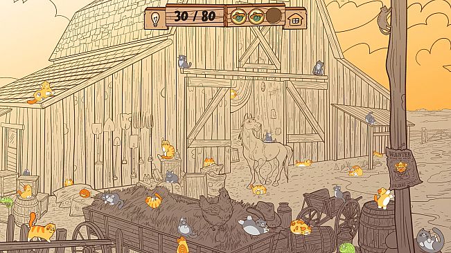 Cats Visiting Wild West