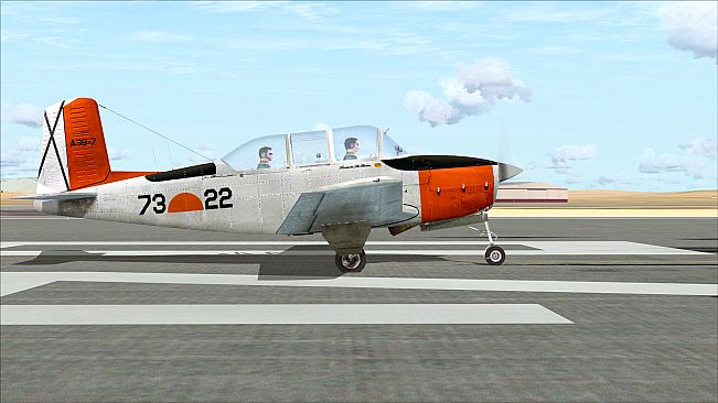 FSX Steam Edition: Beechcraft T-34B Mentor Add-On