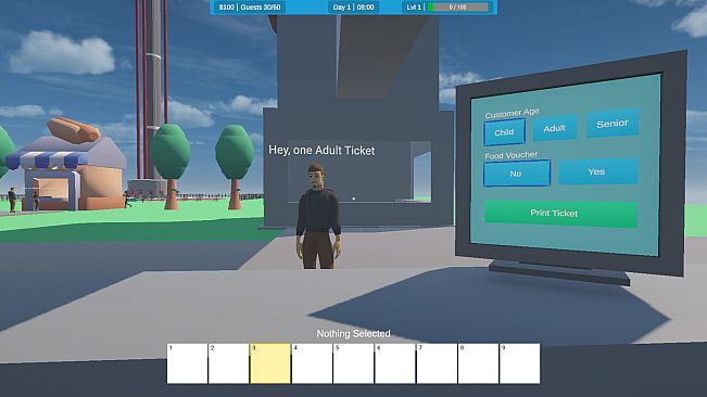 Roller Coaster Park Simulator