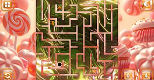 Sweetie Candy Maze: Coral Peach