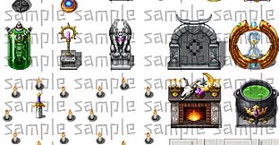 RPG Maker MZ - Magic Shop Animated Interior Pack