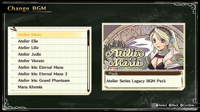 Atelier Lydie & Suelle Atelier Series BGM Pack