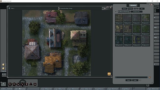 Fantasy Grounds - FG Medieval Buildings Map Pack