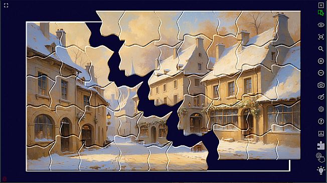 Master of Pieces  Jigsaw Puzzle DLC - Silver Winter