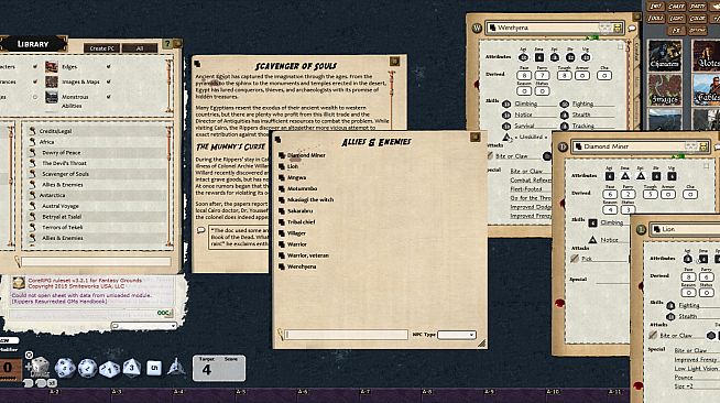 Fantasy Grounds - Rippers Resurrected: Frightful Expeditions (Savage Worlds)