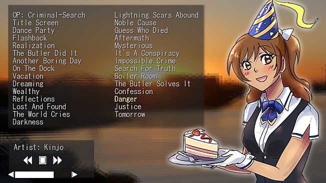 Detective Butler: Maiden Voyage Murder - Soundtrack