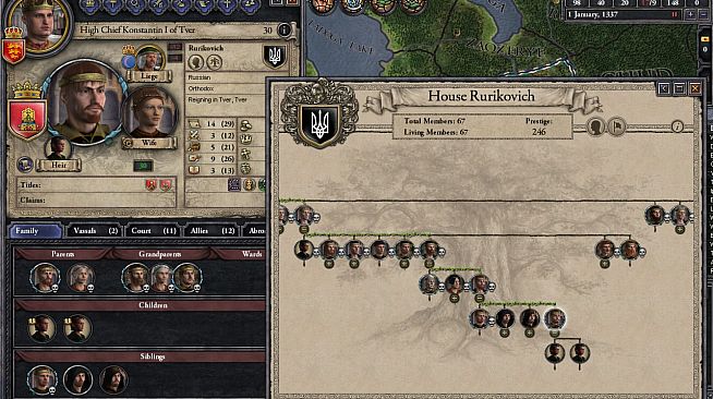 Crusader Kings II: Dynasty Shields