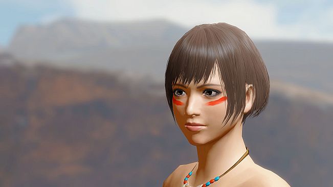 Monster Hunter Rise - "Single Stroke Cheek" makeup