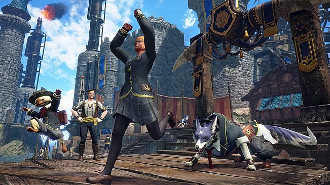 Monster Hunter Rise - "Chase" pose set