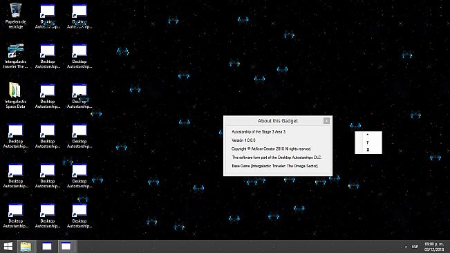 Desktop Autostarships [Intergalactic Traveler: The Omega Sector]