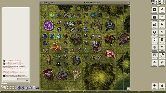 Fantasy Grounds - Devin Night: Tome of Beasts Pack 4 – Eleinomae–Goatman (Token Pack)