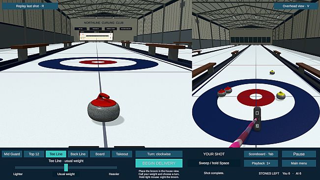 Curling Simulator