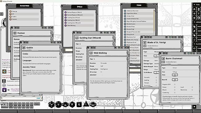 Fantasy Grounds - When Dusk Falls for Shadowdark RPG