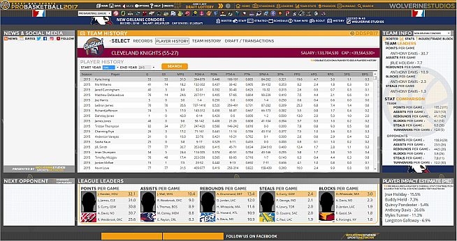 Draft Day Sports: Pro Basketball 2017