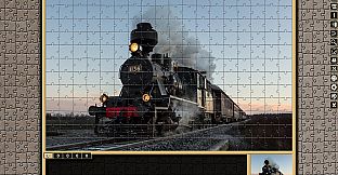 Pixel Puzzles Traditional Jigsaws Pack: Locomotive