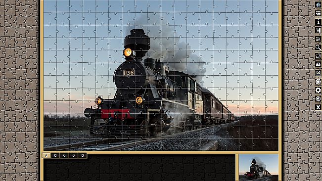Pixel Puzzles Traditional Jigsaws Pack: Locomotive