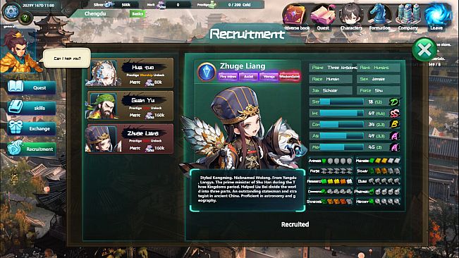 Multiverse loot Hunter - Three Kingdoms