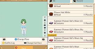 Frontier Summer Clothes Set - WorldNeverland - Daily Life in the Elnea Kingdom - Another Life Adventure