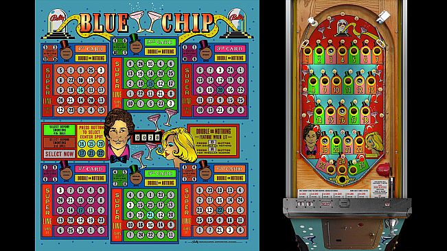 Bingo Pinball Gameroom - Bally Blue Chip