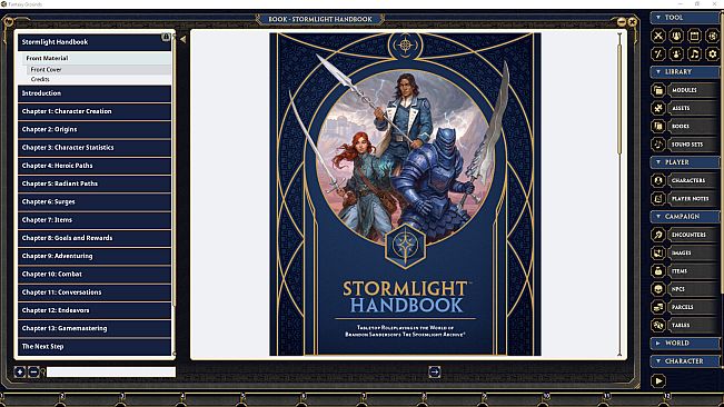 Fantasy Grounds - Stormlight Handbook