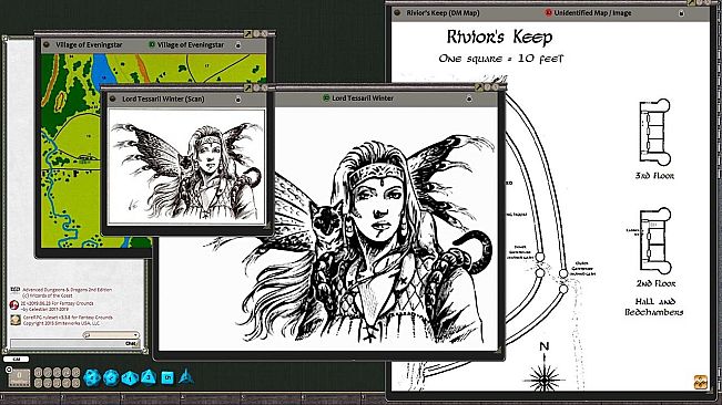 Fantasy Grounds - D&D Classics: FRQ1 Haunted Halls of Eveningstar (2E)