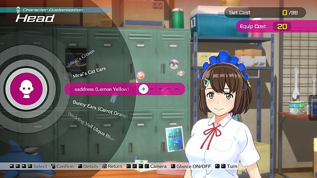 Kandagawa Jet Girls - Maid Bikini (Lemon Yellow)